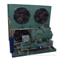 Unidade de condensação a ar de quatro ventiladores semi-fechada
